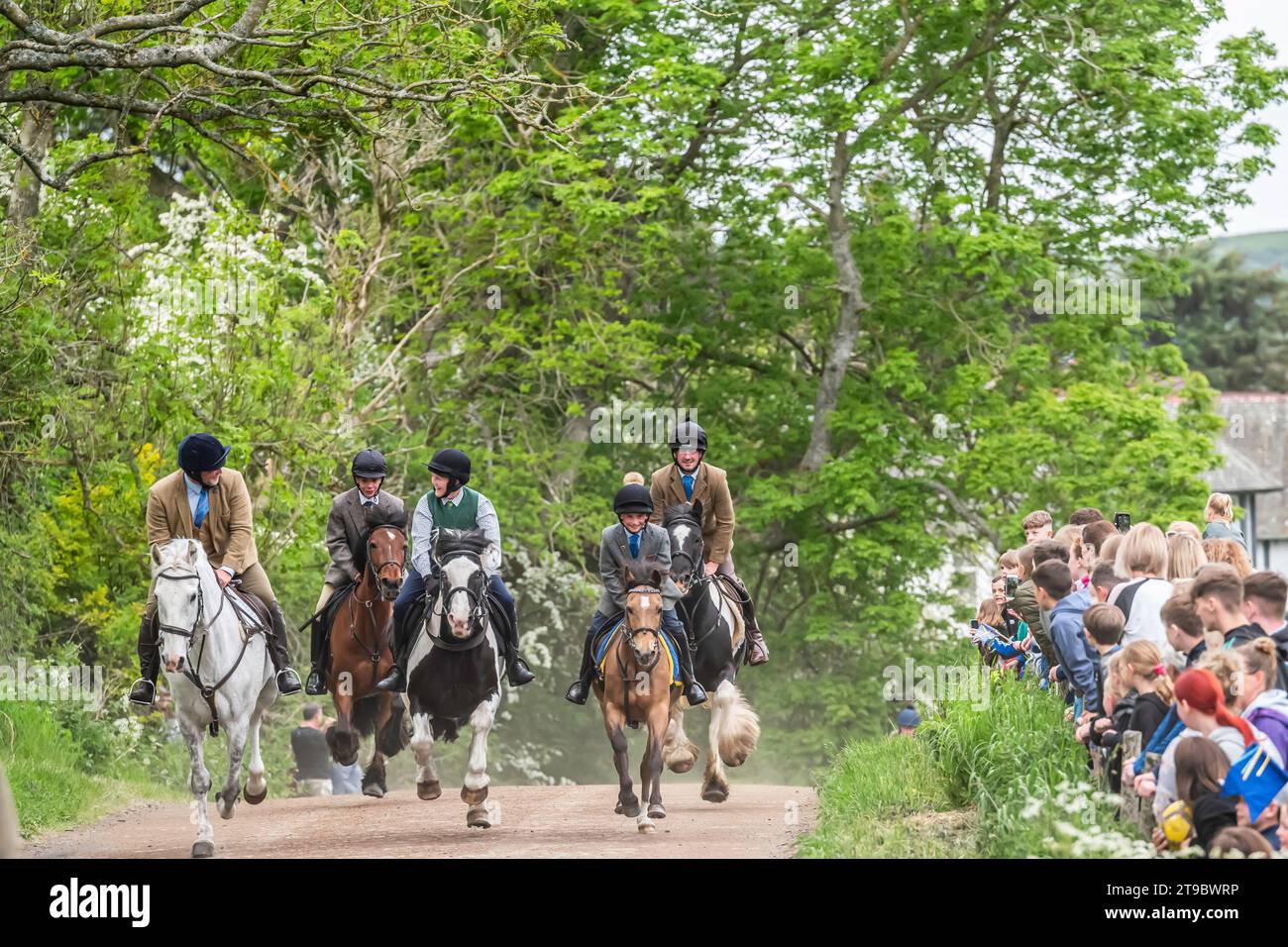 Hawick, Scottish Borders, Scotland, UK. 1st June 2023. The Acting