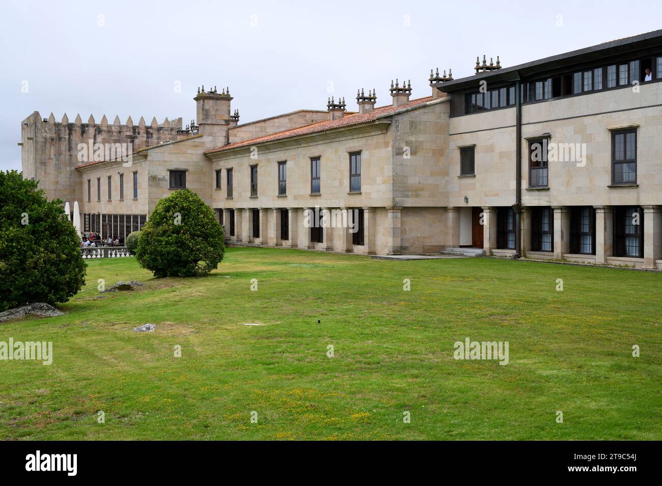 Parador nacional de turismo conde de gondomar hires stock photography