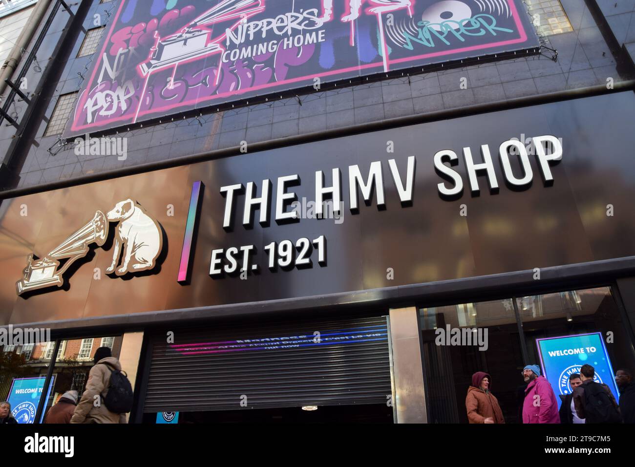 London, UK. 24th November 2023. Exterior view as the iconic