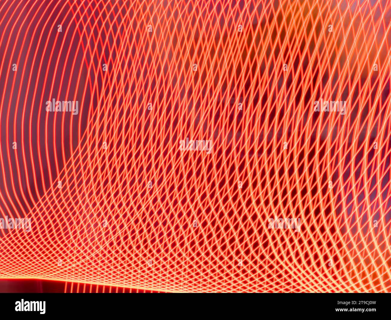 Abstract lines background. Abstract lines texture. Red and orange colors. Stock Photo