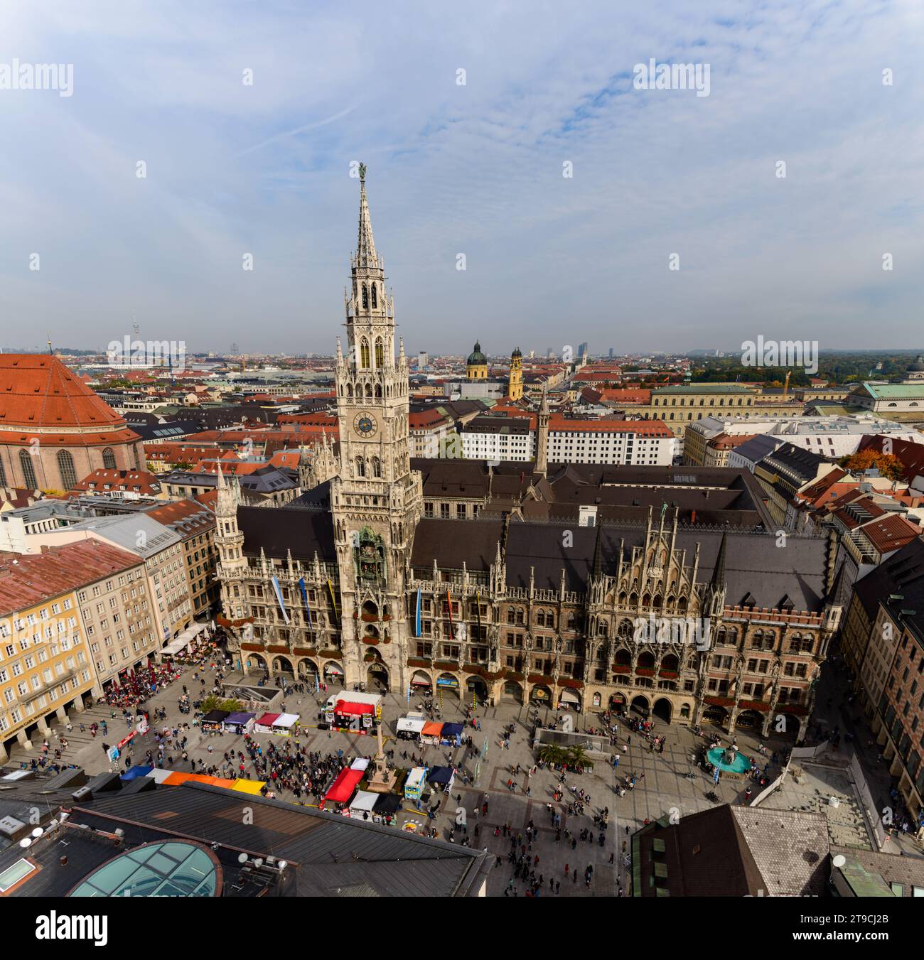 Marienplatz Munich Germany Landmarks and Nature Stock Photo Alamy