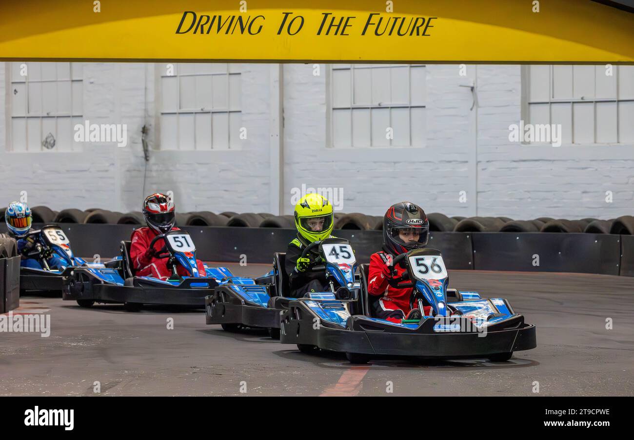 British Indoor Karting Championship 2023 The grand final and crowning