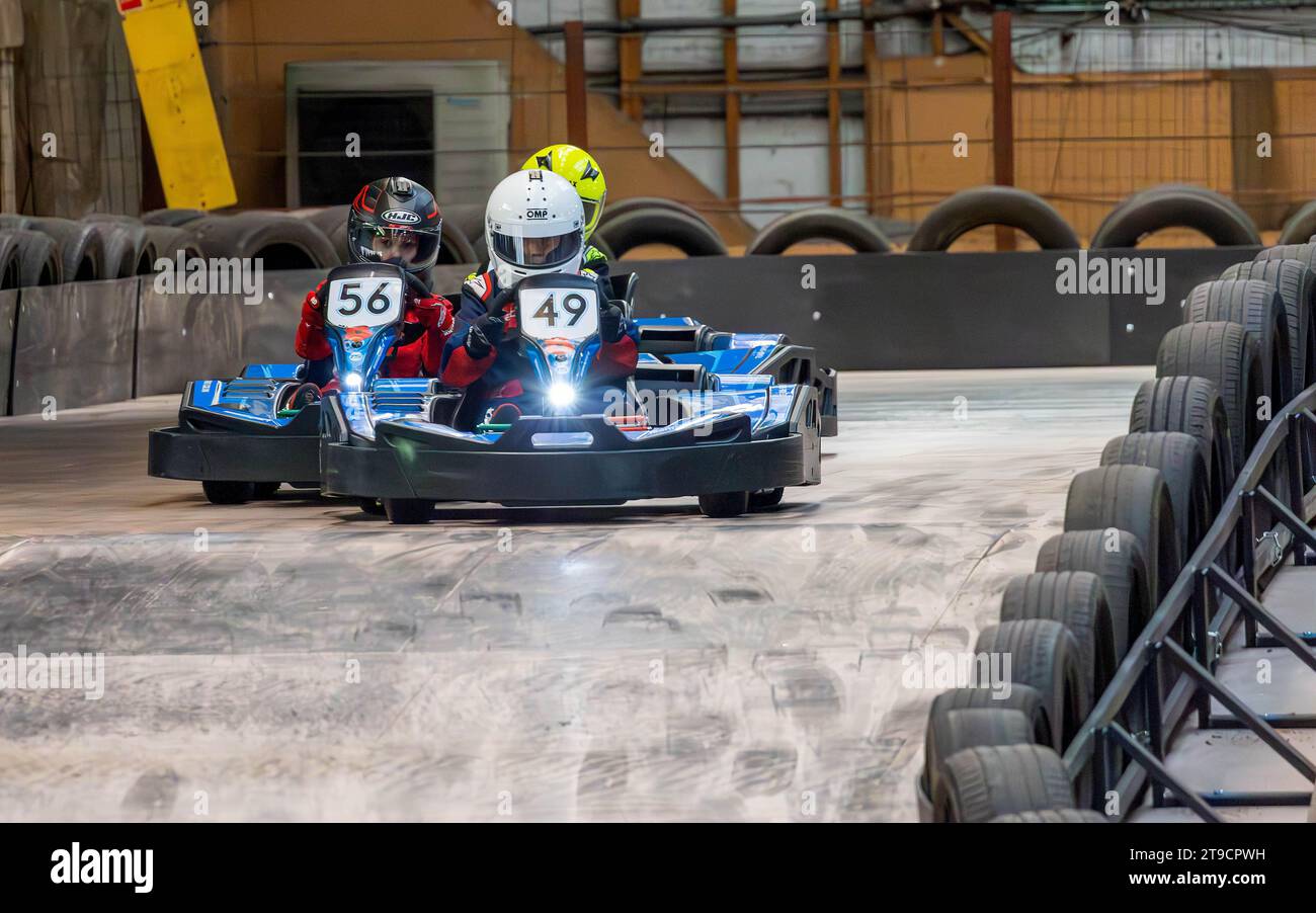 British Indoor Karting Championship 2023 The grand final and crowning