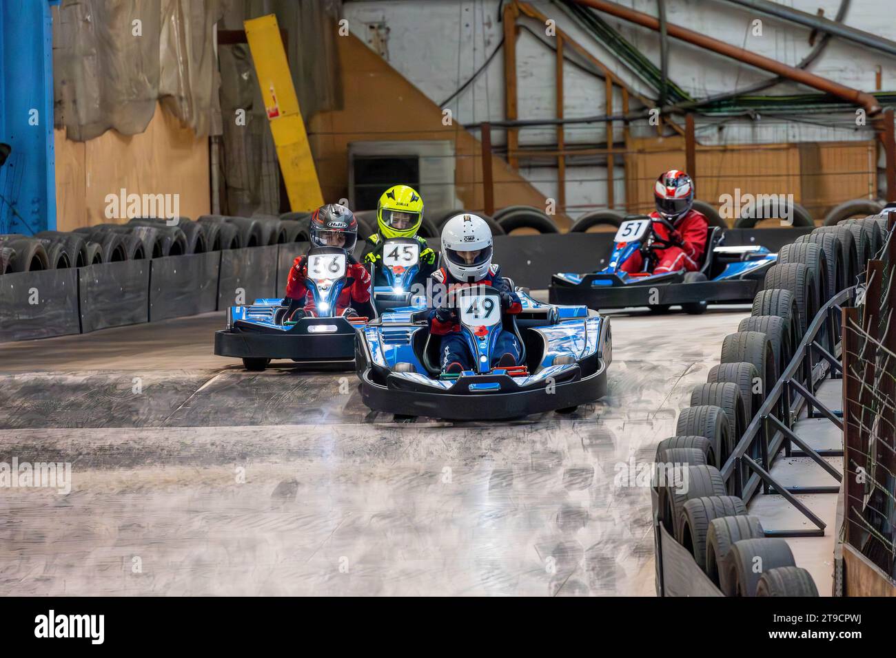 British Indoor Karting Championship 2023 The grand final and crowning