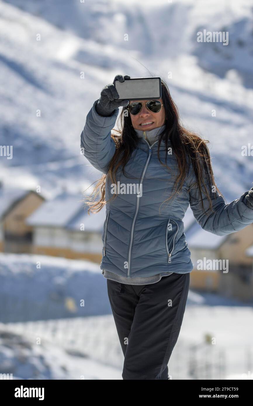 Lady with big smile hi-res stock photography and images - Alamy