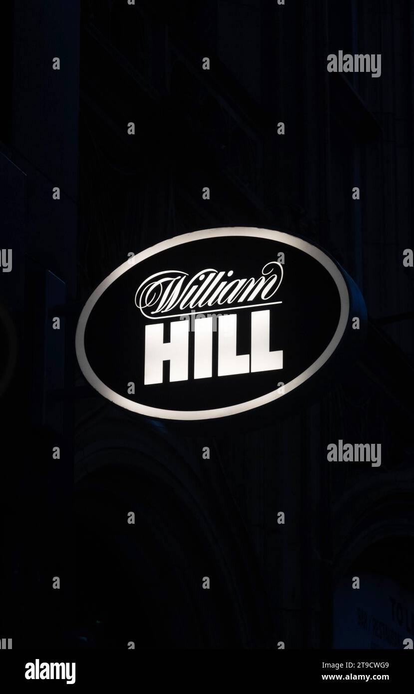William Hill Gambling Company Stock Photo