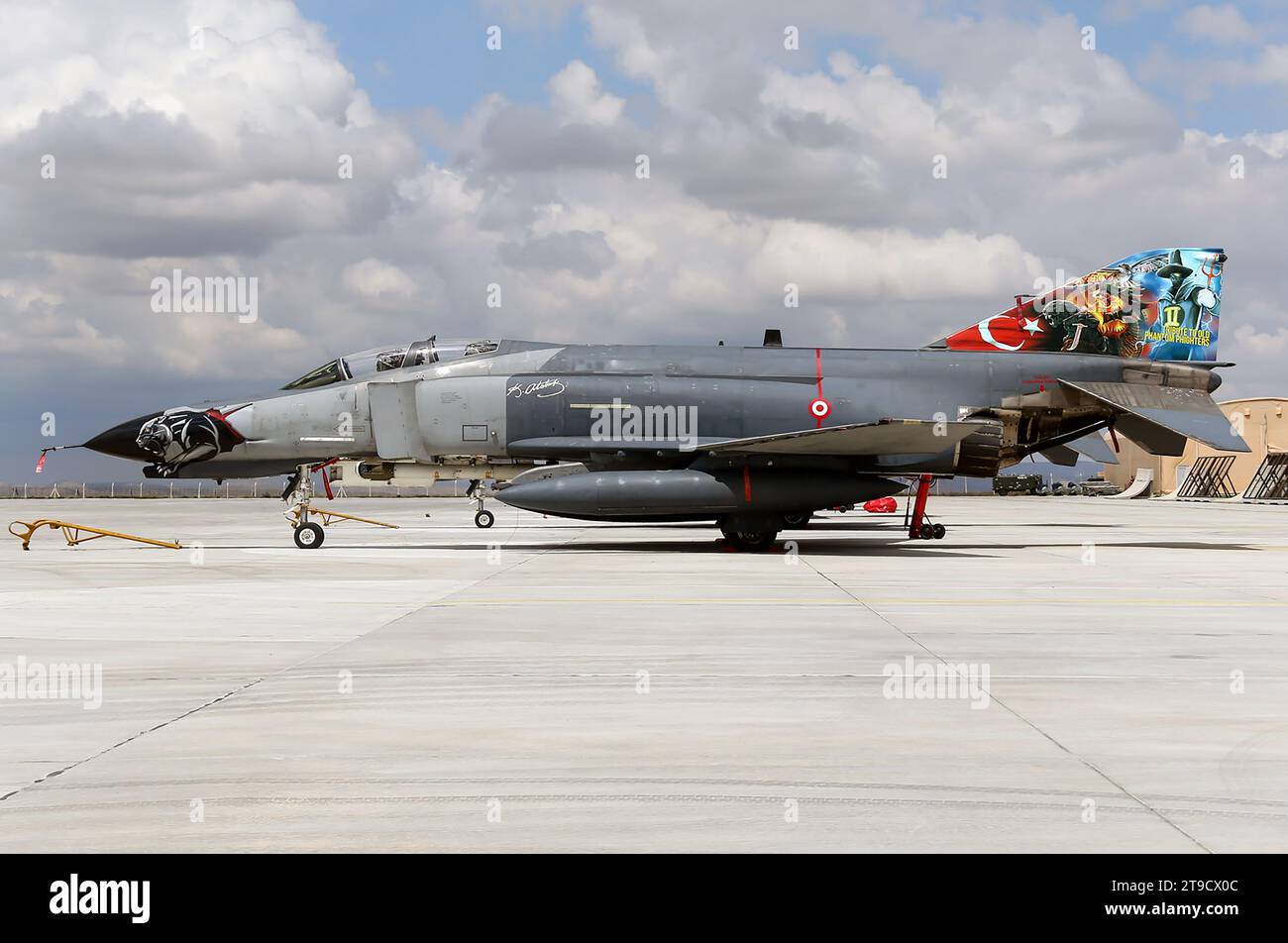 Turkey Air Force F-4E Terminator 2020 Reg.: 73-1023 MSN: 4576 Konya (KYA / LTAN) Turkey on May 8, 2023. Photographer Alistair Zammit Farrugia Stock Photo