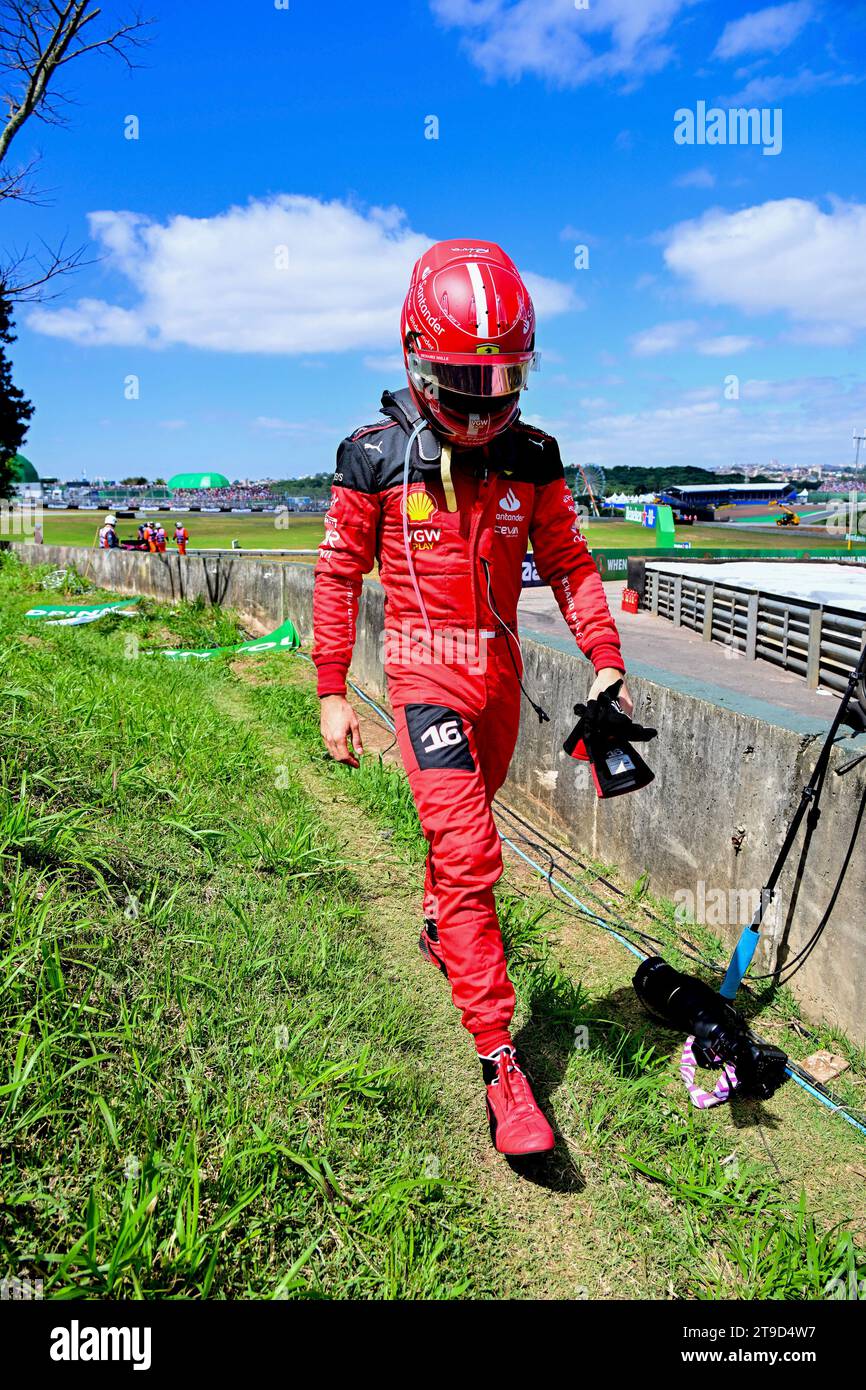 Sao Paulo, Brazil. 5th Nov, 2023. 16 Charles Leclerc (MCO, Scuderia