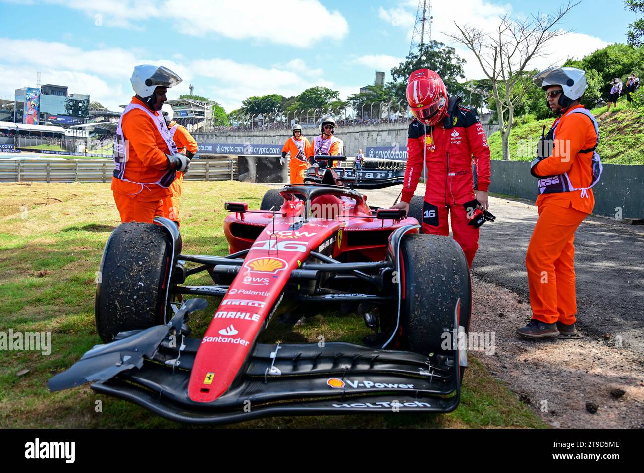 Sao Paulo, Brazil. 5th Nov, 2023. 16 Charles Leclerc (MCO, Scuderia