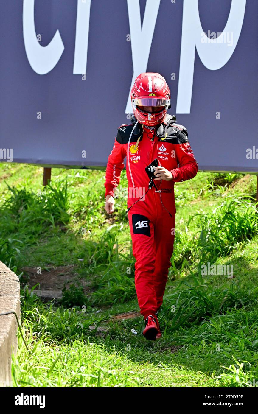 Sao Paulo, Brazil. 5th Nov, 2023. 16 Charles Leclerc (MCO, Scuderia