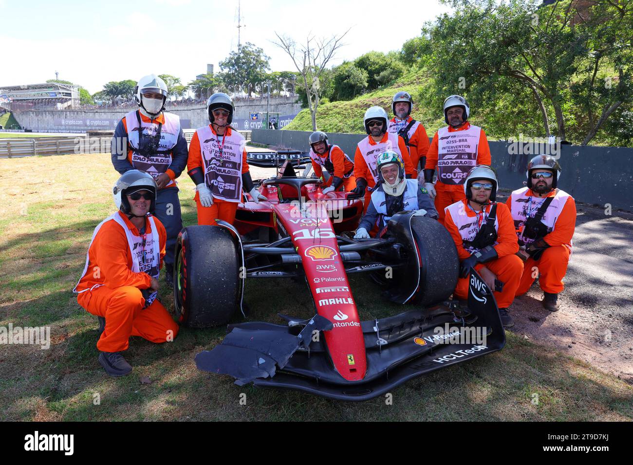 Sao Paulo, Brazil. 5th Nov, 2023. Car of 16 Charles Leclerc (MCO