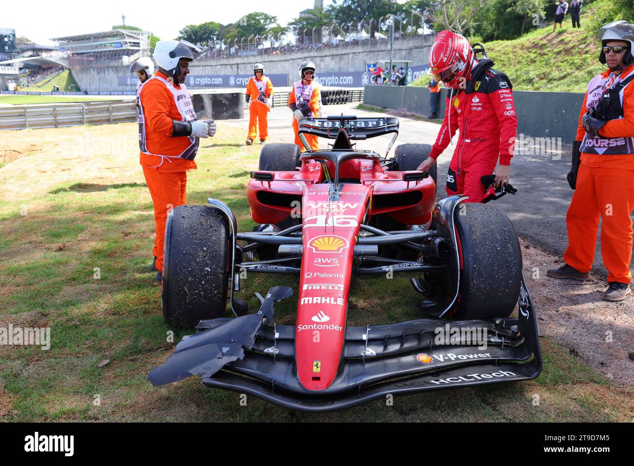 Sao Paulo, Brazil. 5th Nov, 2023. 16 Charles Leclerc (MCO, Scuderia