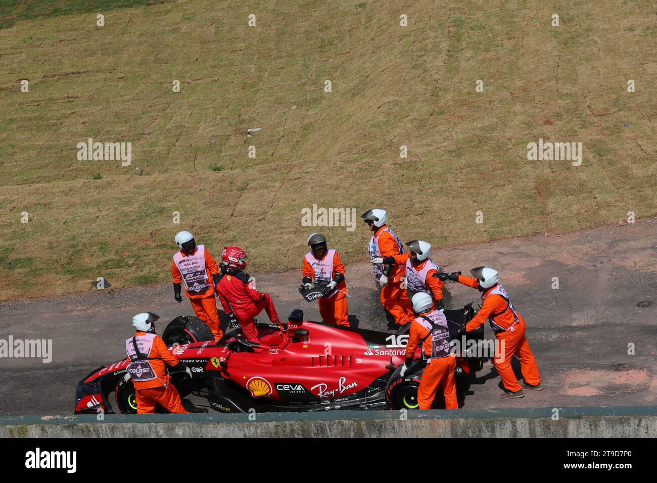 Sao Paulo, Brazil. 5th Nov, 2023. 16 Charles Leclerc (MCO, Scuderia