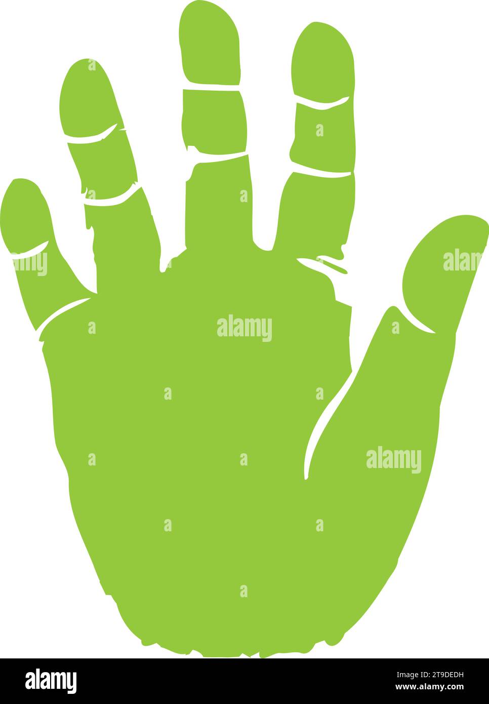 handprint paint colors drawing Stock Vector Image & Art - Alamy