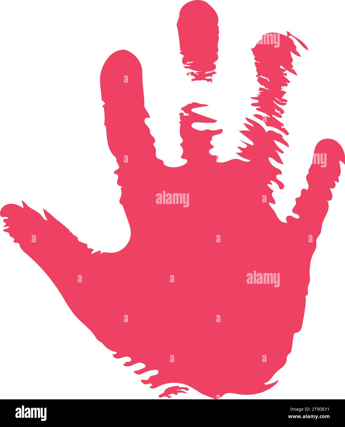 Handprint craft Stock Vector Images - Alamy