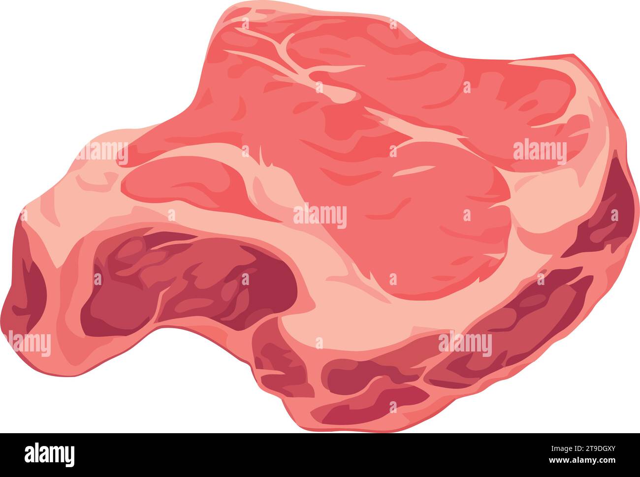meat product isolated on white Stock Vector Image & Art - Alamy