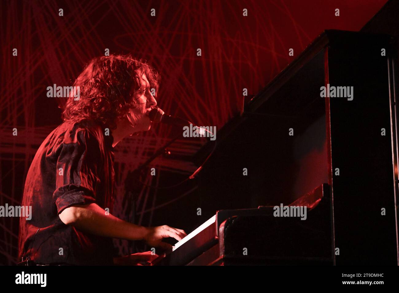 Italian singer Music Concert Motta La Musica e Finita Club Tour 2023 Motta during the