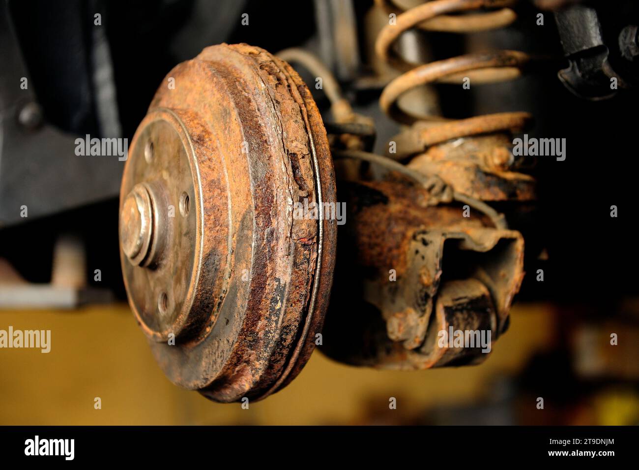 car, old brake discs, corrosion, safety, cars, used, work