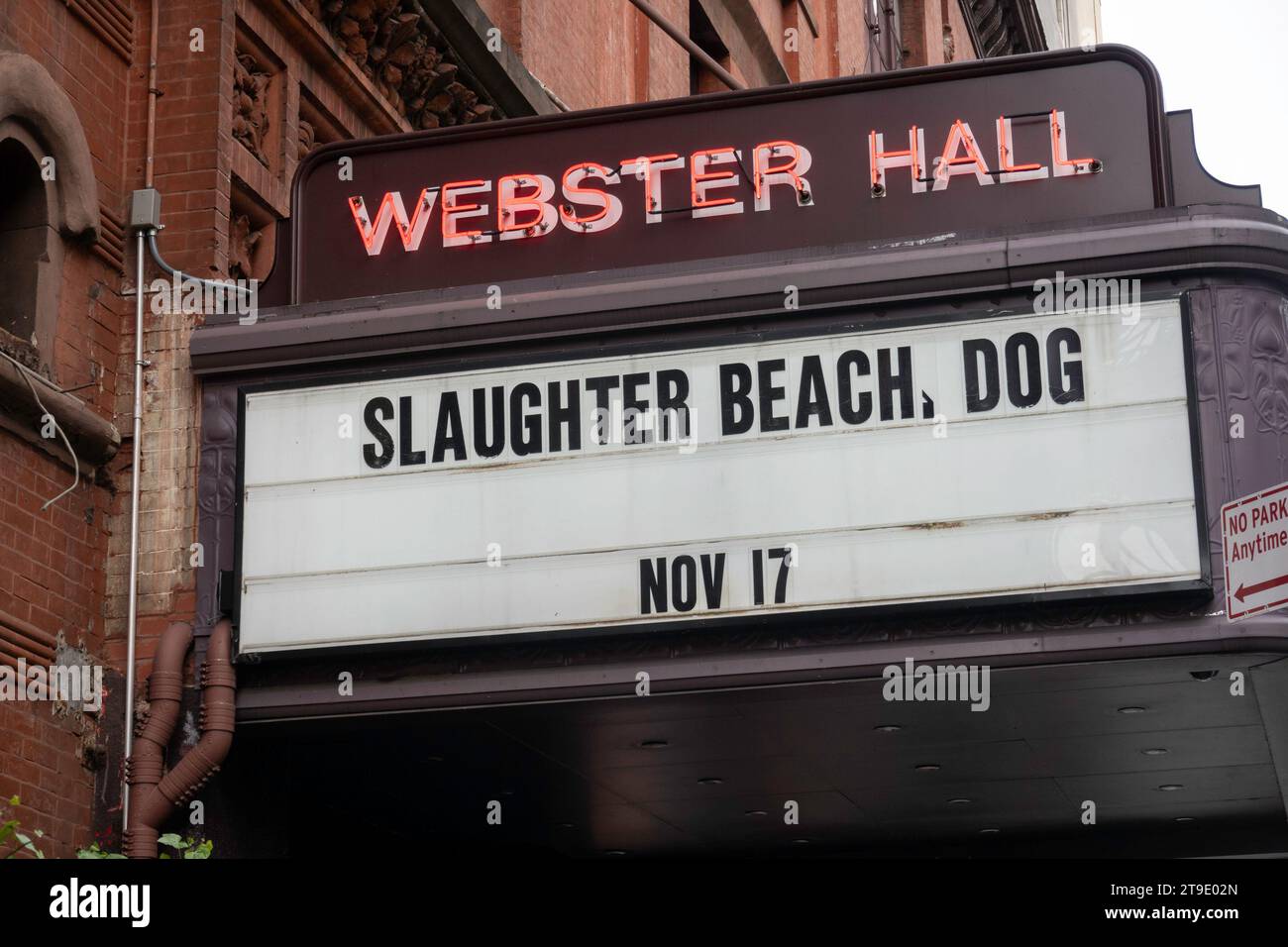 Webster Hall is an historic venue located in East Greenwich Village, New York City, USA  2023 Stock Photo