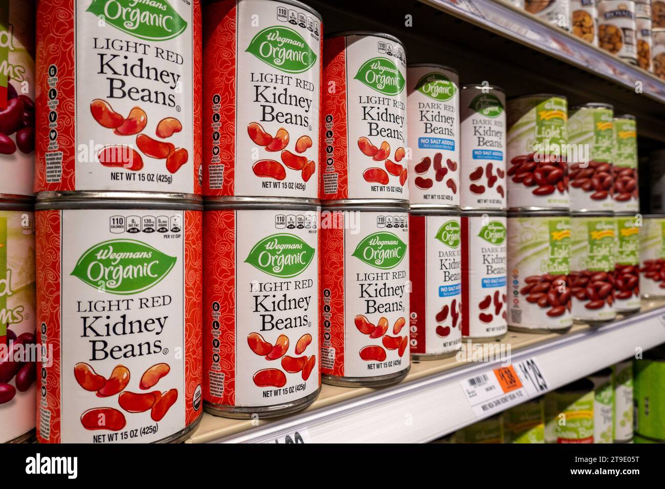 Wegmans Food Market opened in October 2023 at Astor Place in New York City, USA Stock Photo