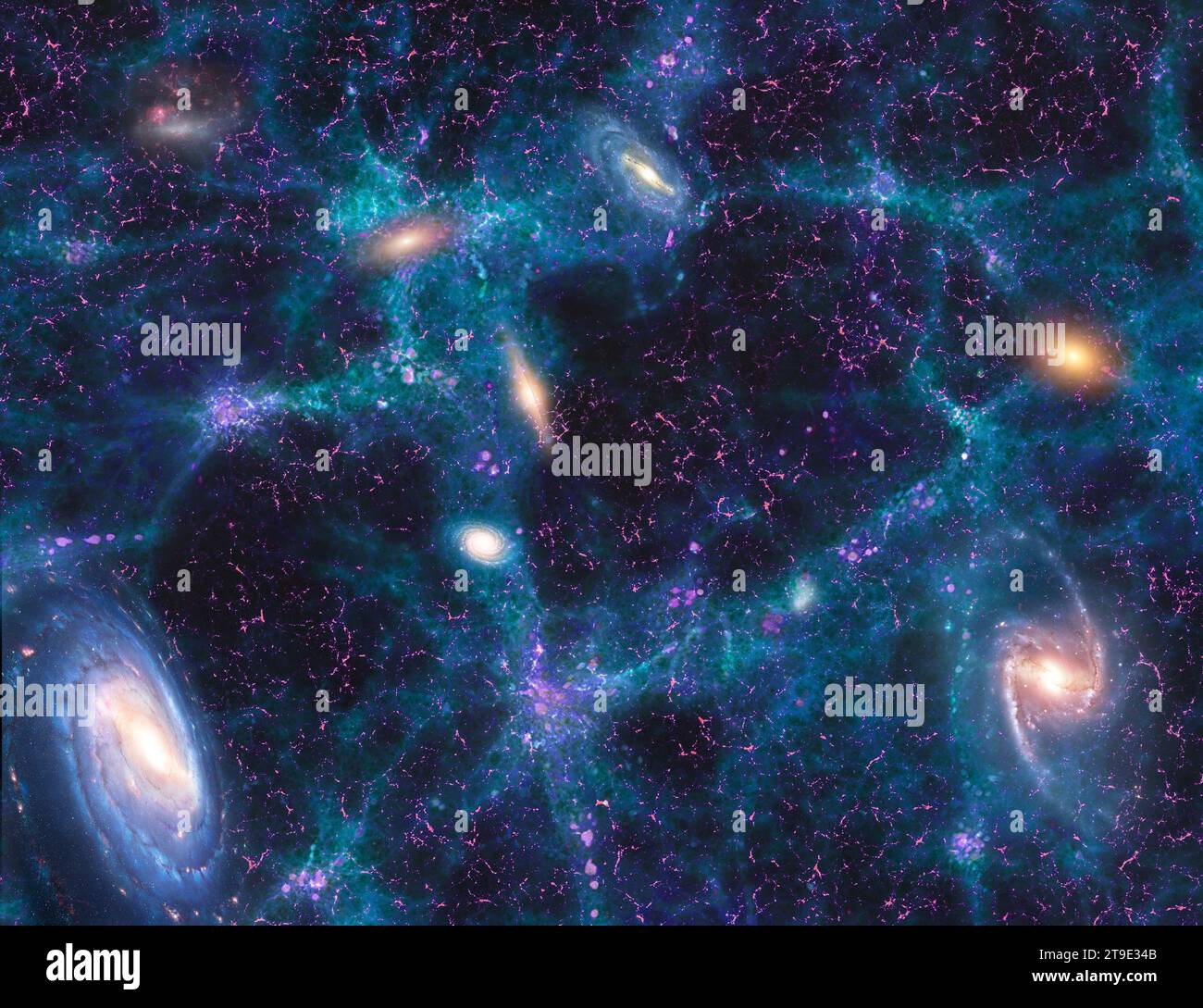 Fabric of the universe hi-res stock photography and images - Alamy