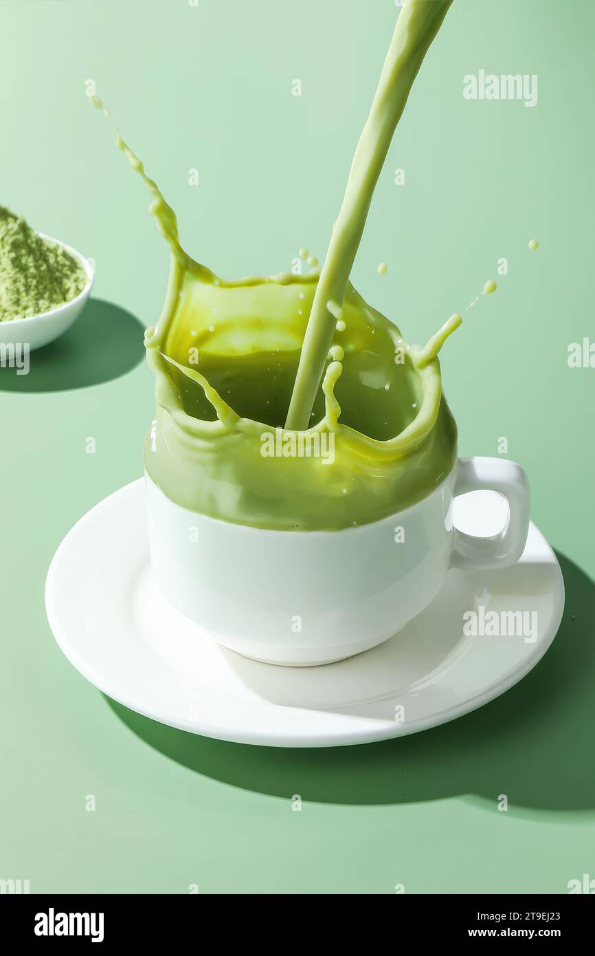 Beautiful images of matcha and matcha drinks, how to prepare matcha tea