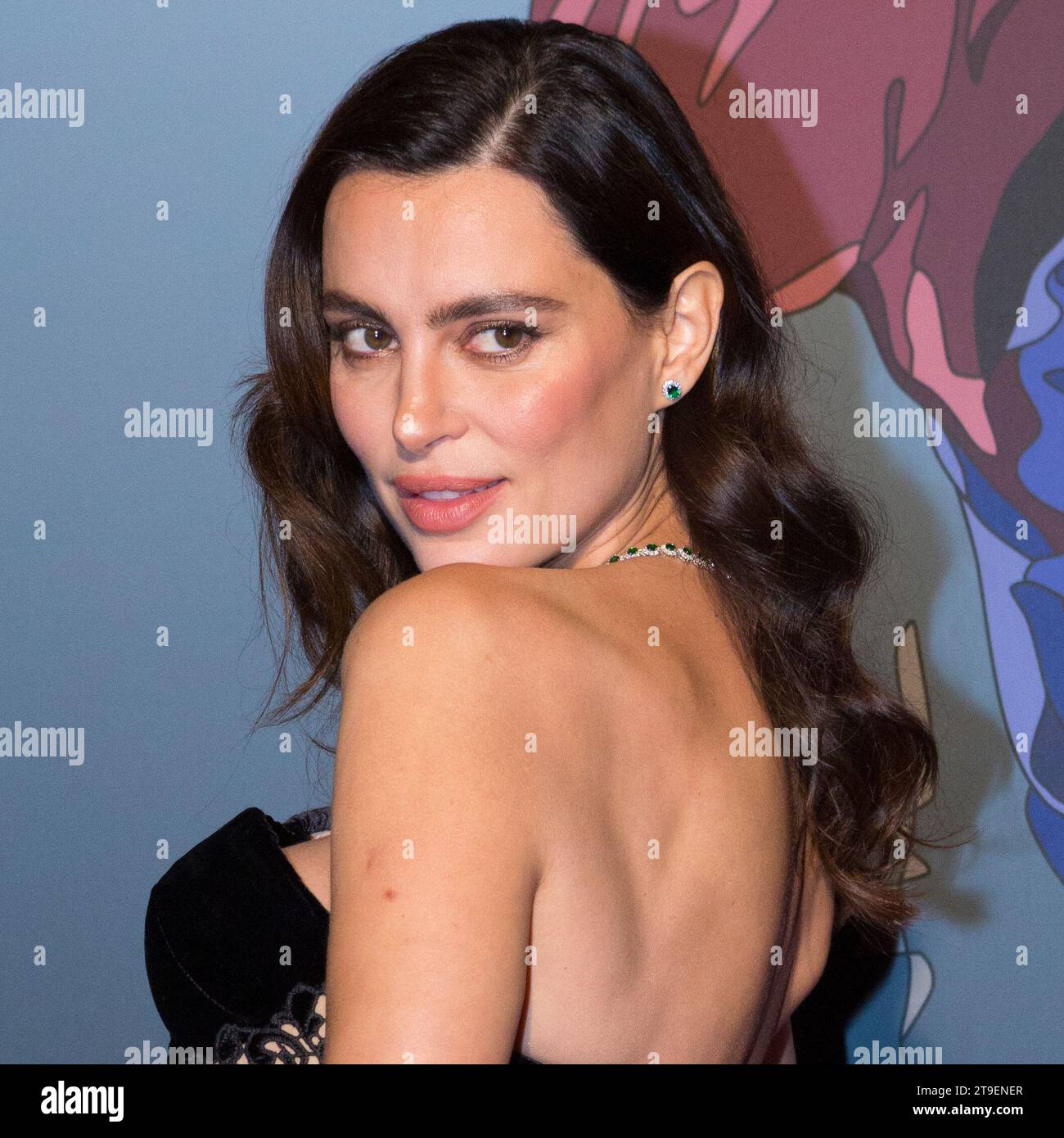 Torino, Italy. 24th Nov, 2023. Model and actress Catrinel Marlon on red carpet of 41st Torino Film Festival opening ceremony Credit: Marco Destefanis/Alamy Live News Stock Photo