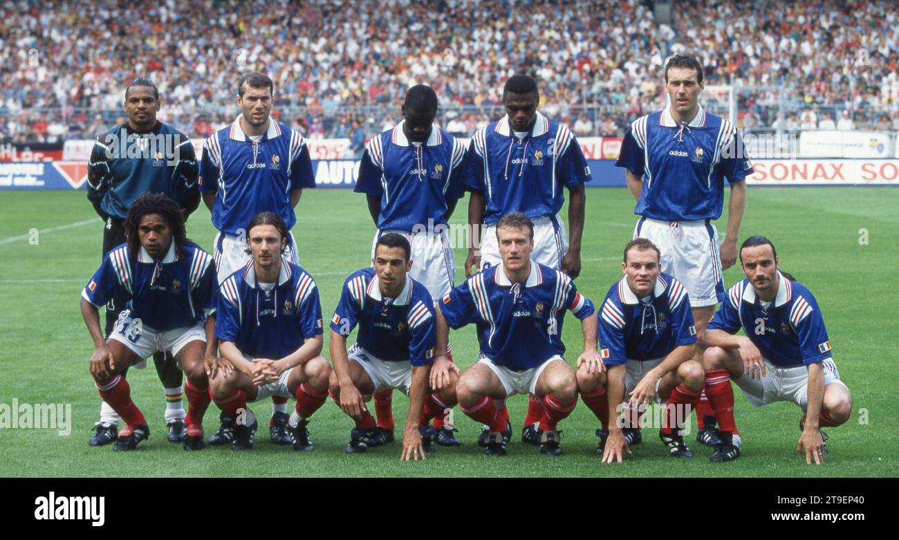 Football, firo June 1st, 1996 Football European Championship Euro