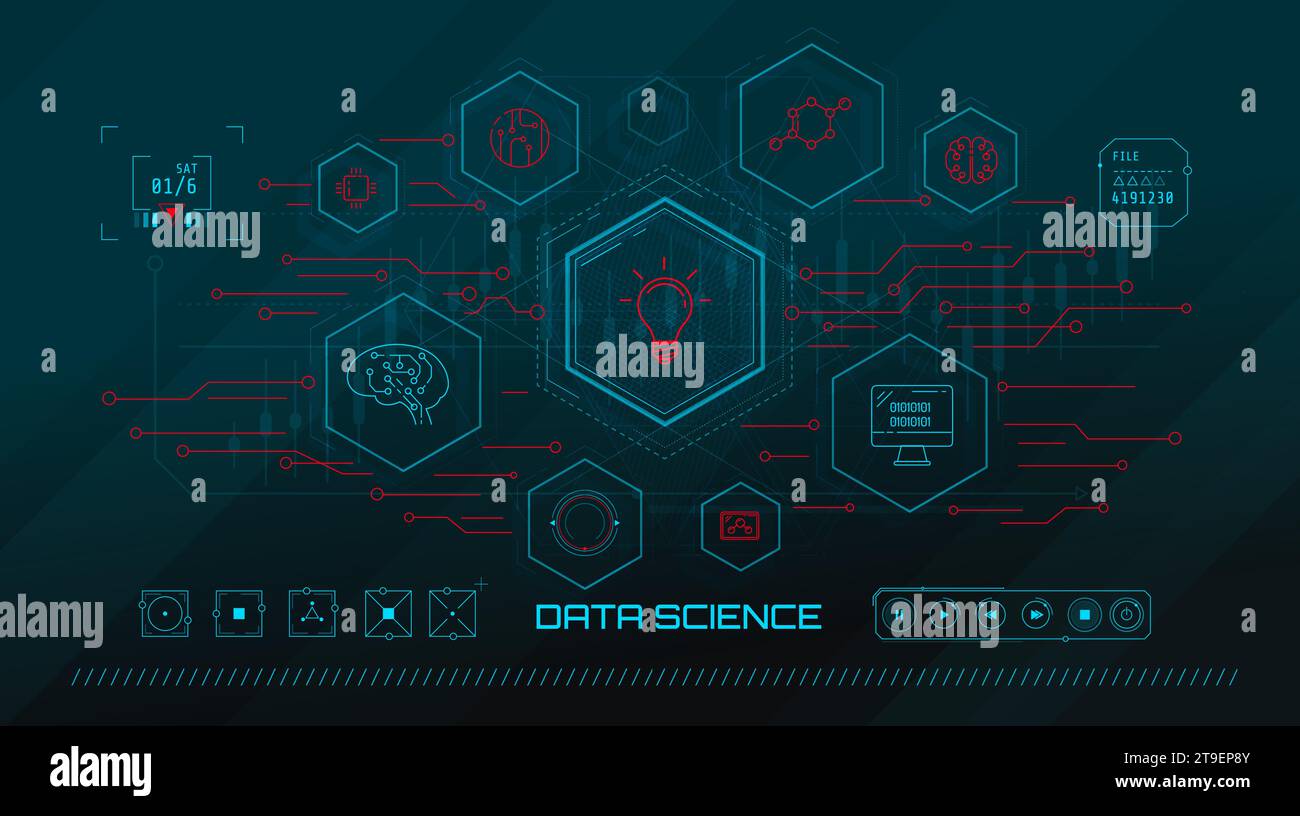 Artificial Intelligence Machine Learning Technology Concept Stock