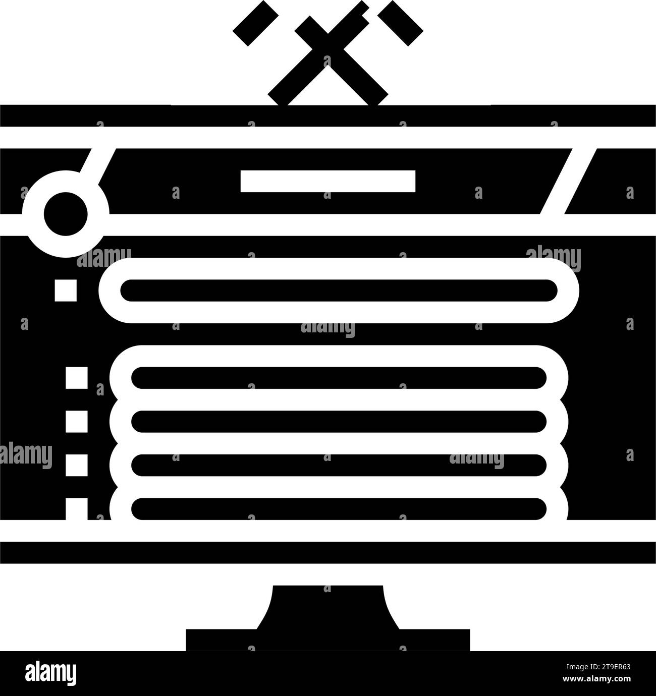 Community Game Development Glyph Icon Vector Illustration Stock Vector Community Game Development Glyph Icon Vector Illustration Stock Vector