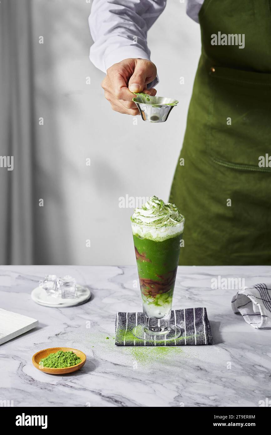 Beautiful images of matcha and matcha drinks, how to prepare matcha tea
