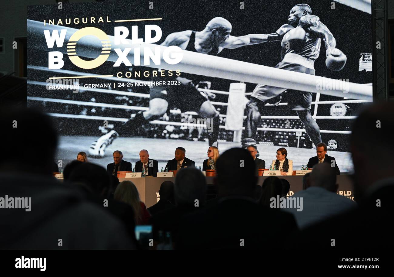 25 November 2023, Hesse, Frankfurt/Main Delegates and the interim