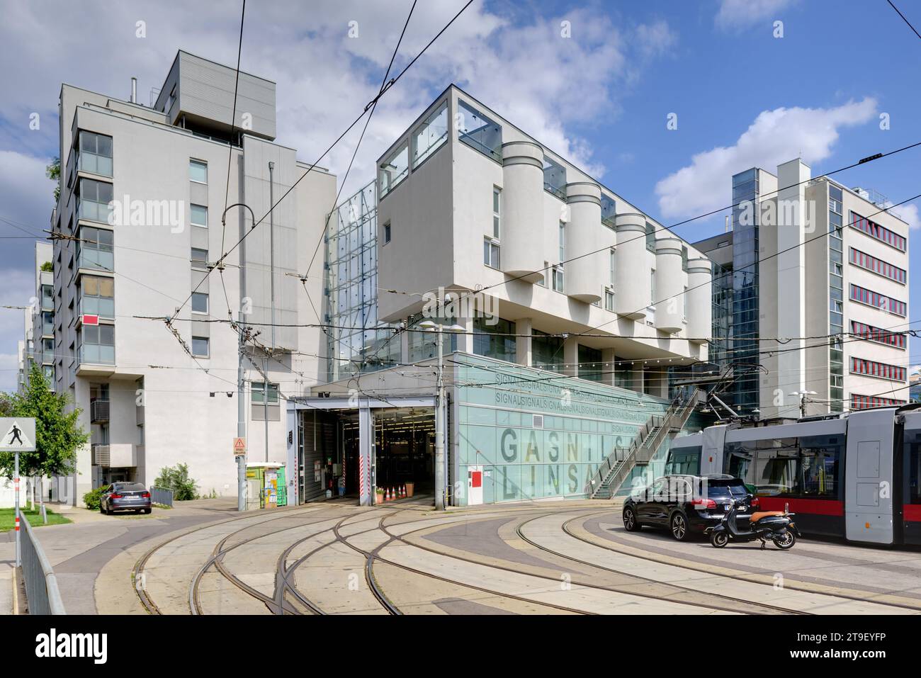 Wien, Straßenbahnremise Ottakring // Vienna, Tramway Depot Ottakring
