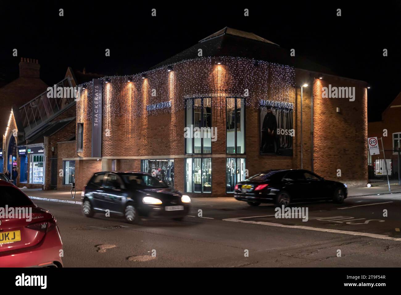 Friday evening on the Wellingborough road before the crowds git out in