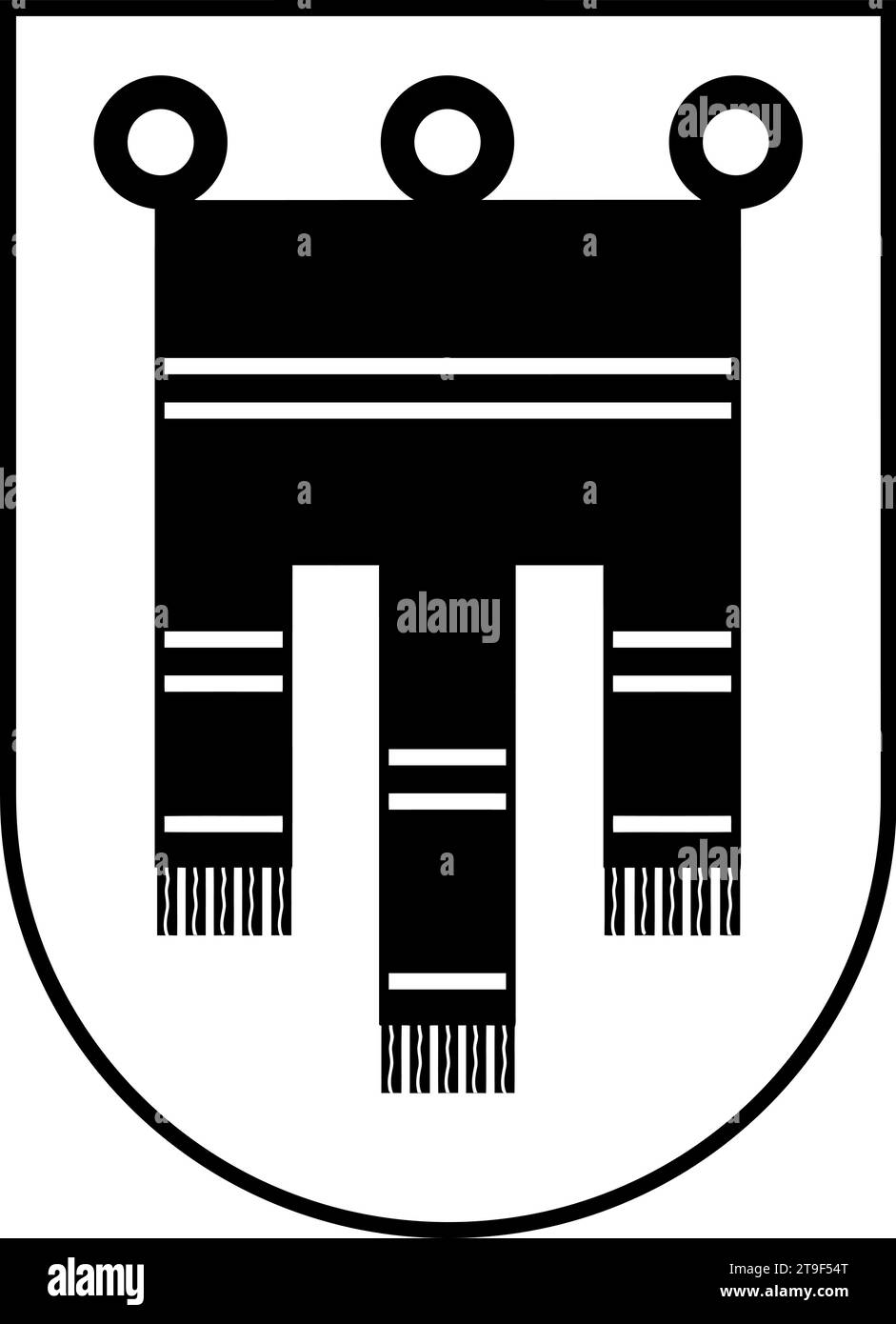 Wappen at Feldkirch Stock Vector