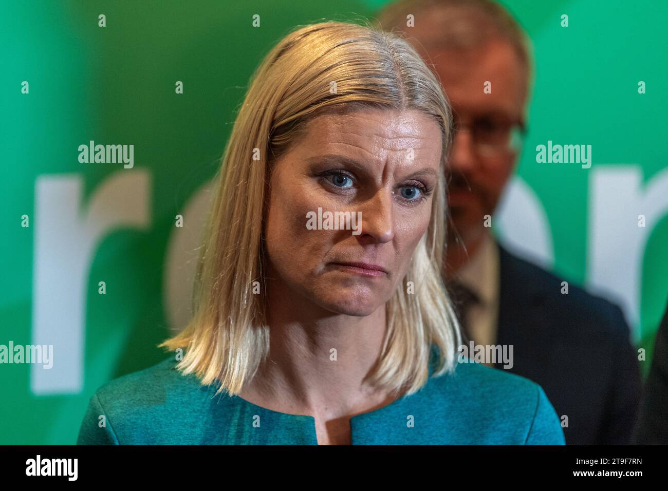 Irish Green Party politician, Minister Pippa Hackett TD. Stock Photo