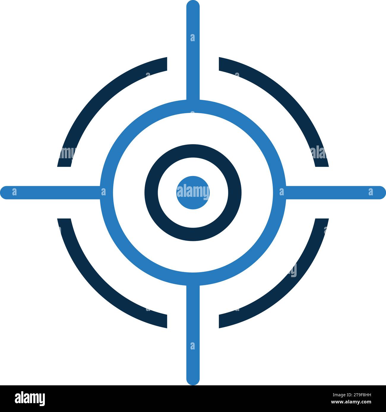 Objective icon Stock Vector Images - Alamy