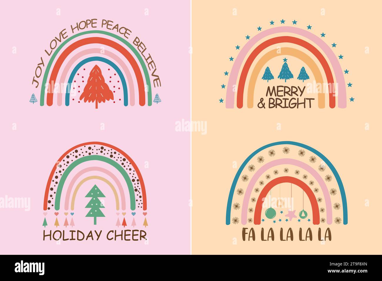 Christmas Funny T shirt Design Stock Vector