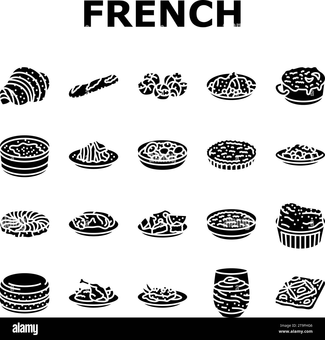 french-cuisine-food-meal-icons-set-vector-stock-vector-image-art-alamy