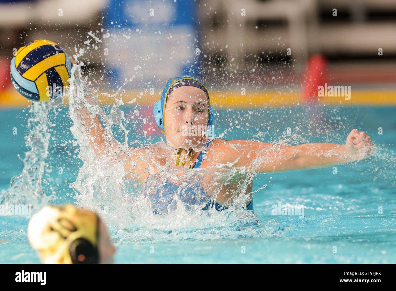 Zagreb, Croatia. 25th Nov, 2023. Jelena Butic seen in action during the
