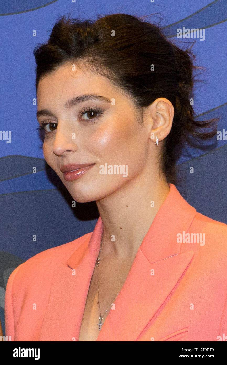 Torino, Italy. 25th Nov, 2023. Actress Gaia Girace attends photocall at ...