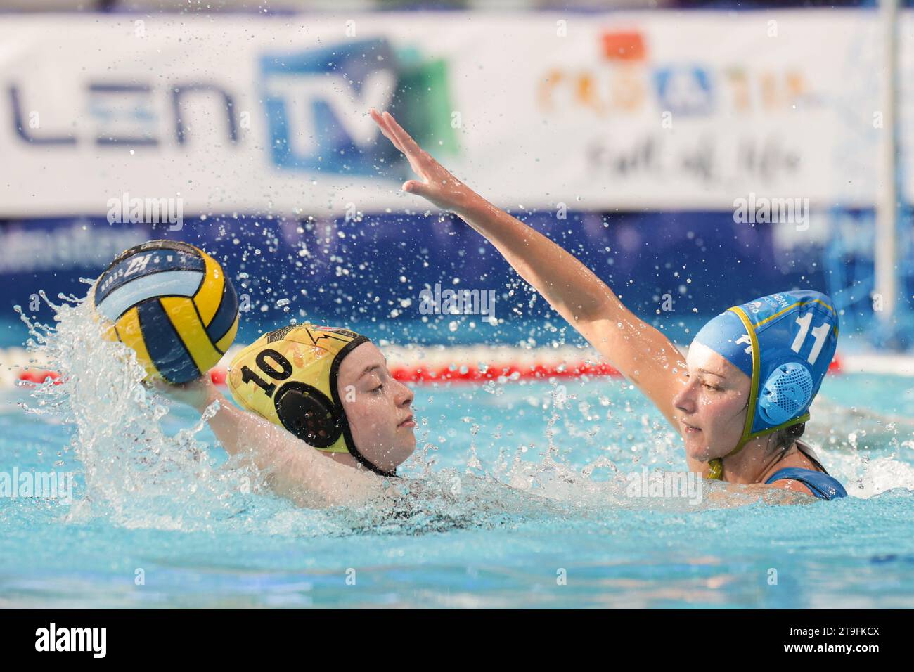 Zagreb, Croatia. 25th Nov, 2023. Bruna Barisic seen in action during