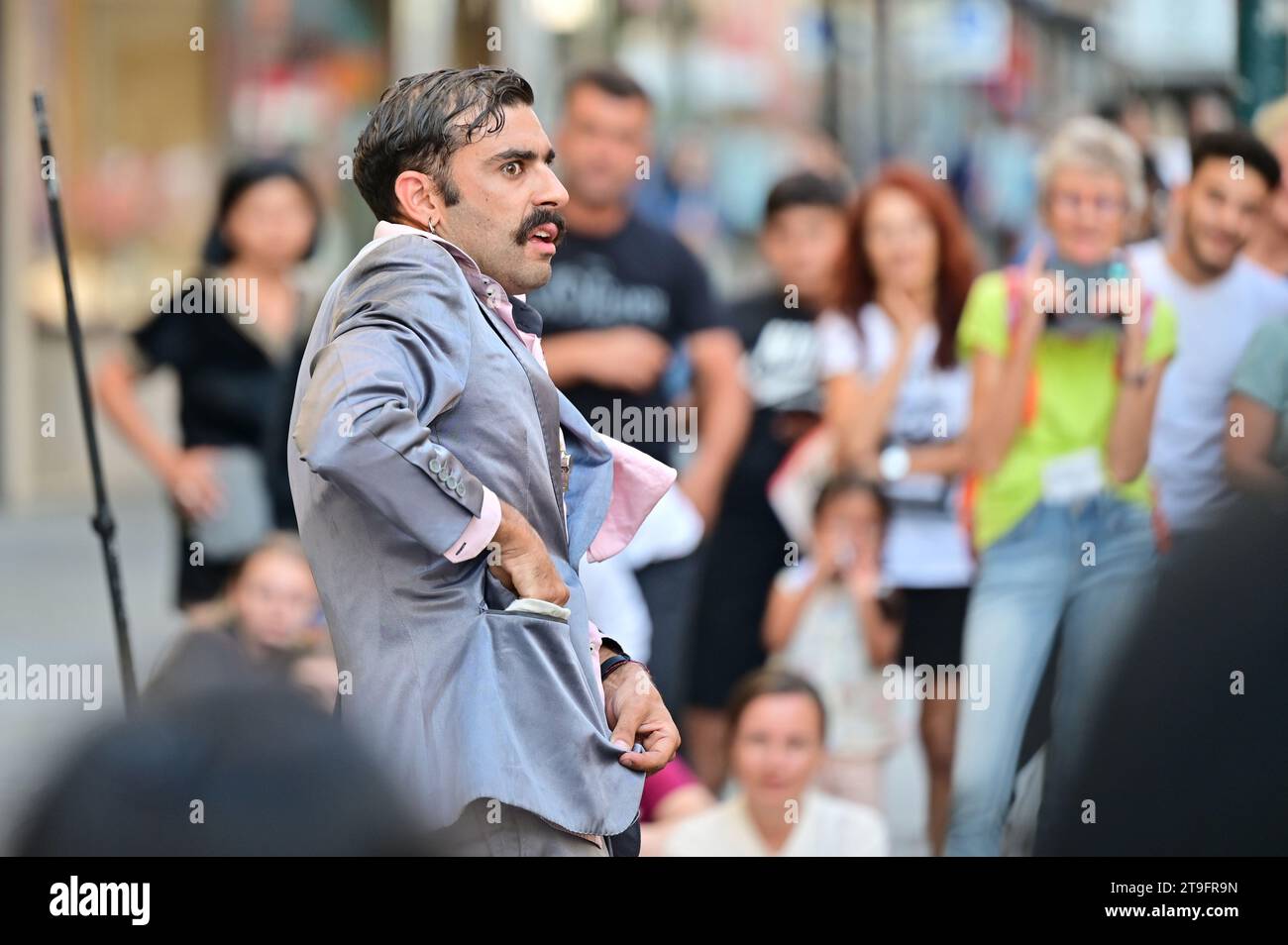 The Linz Pavement Spectacle is one of the most important and diverse