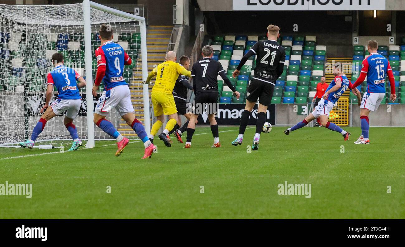 Windsor Park, Belfast, Northern Ireland, UK. 25th Nov 2023. Sports