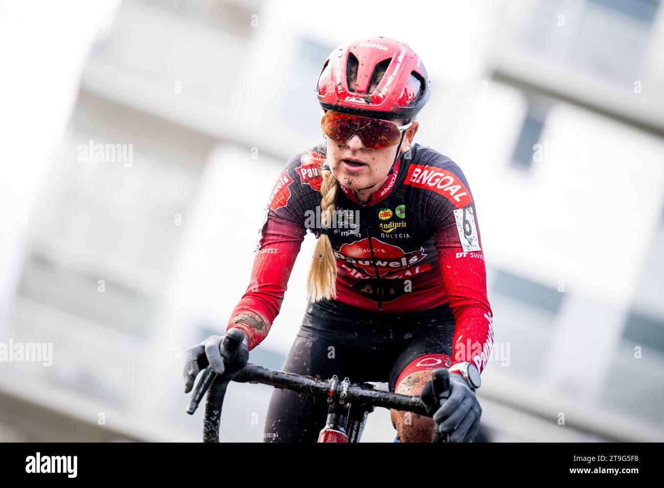 Kortrijk, Belgium. 25th Nov, 2023. Dutch Denise Betsema pictured in