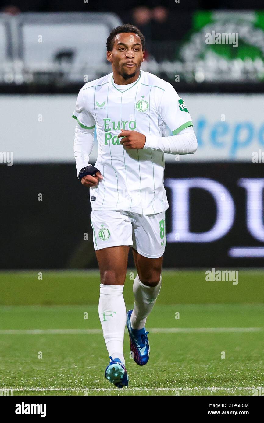 ROTTERDAM, NETHERLANDS - NOVEMBER 25: Quinten Timber (Feyenoord