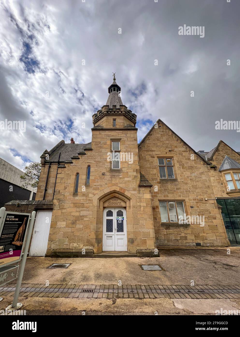 Wrexham County Borough Museum & Archives, former courthouse, in the ...