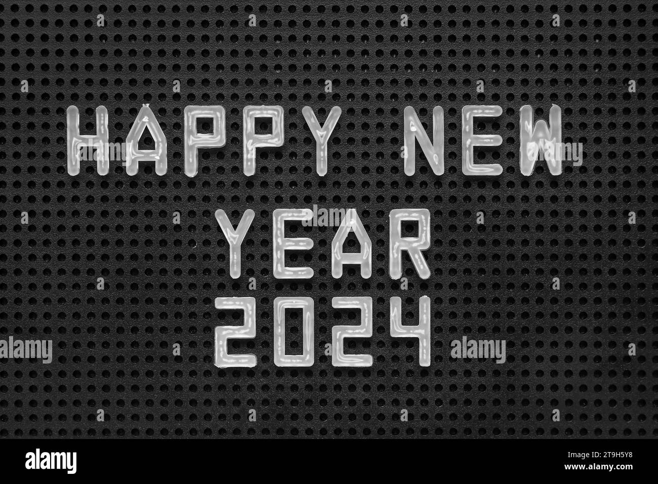 New year 2024 Black and White Stock Photos & Images Alamy