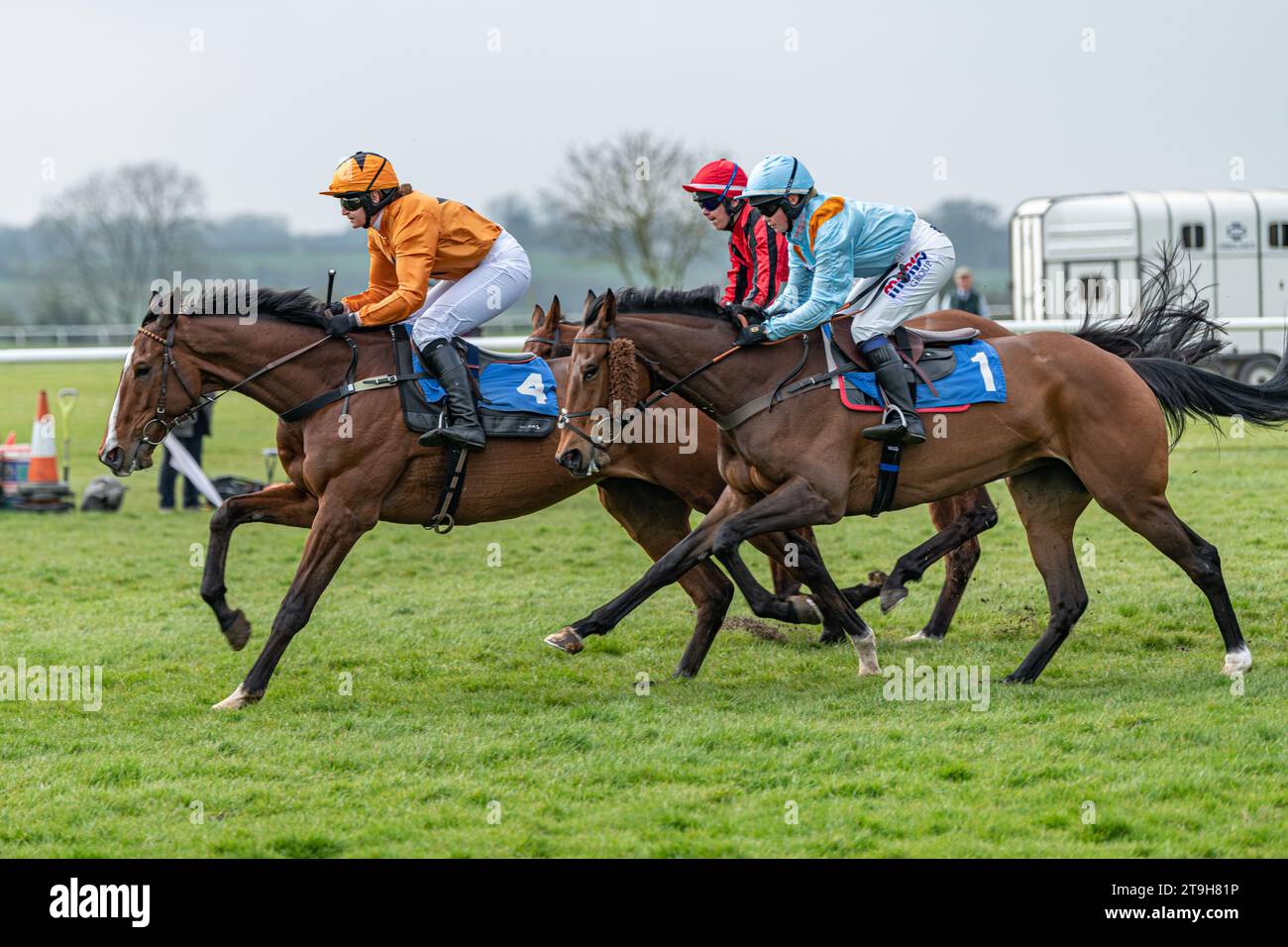 Aubusson leads Butterwick Brook and Get the Appeal Stock Photo