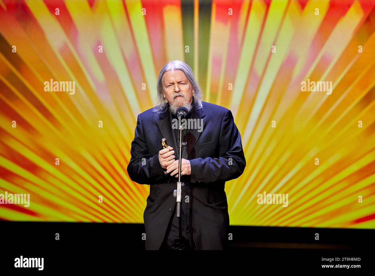 Oscar Winner Christopher Hampton - Septimius Awards 2022 Lifetime Achievement Award Stock Photo